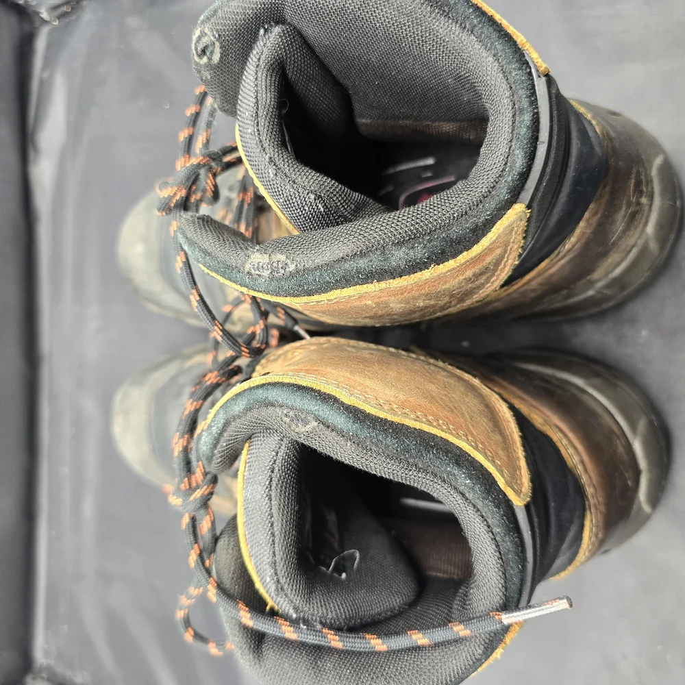 Wolverine Brown and Black‎ Boots with Deep Treads